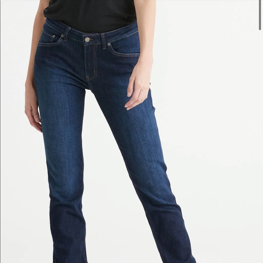 Duer women’s slim straight jeans
